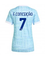 Ženske Nogometnih dresov Juventus Francisco Conceicao #7 Gostujoči 2025-26 Kratki rokavi Ženske Nogometnih dresov Juventus Francisco Conceicao #7 Gostujoči 2025-26 Kratki rokavi